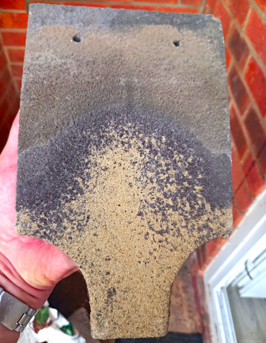 Redland concrete fishtail wall - concrete,