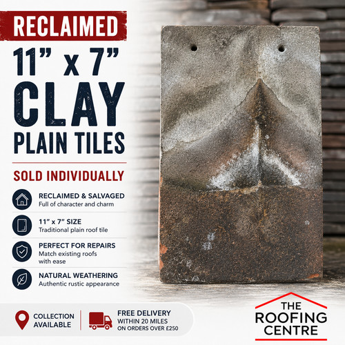 Reclaimed clay plain - roof, tile