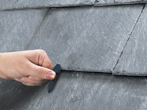 Slate roof repair clips pack - repair,