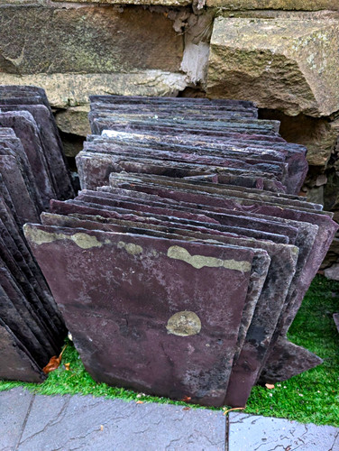 Purple slate rectangle - 70,