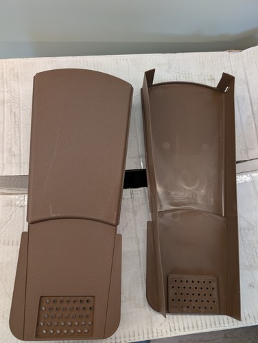 Brown plastic roof - plastic,