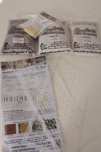 Doll house brick roof - doll,