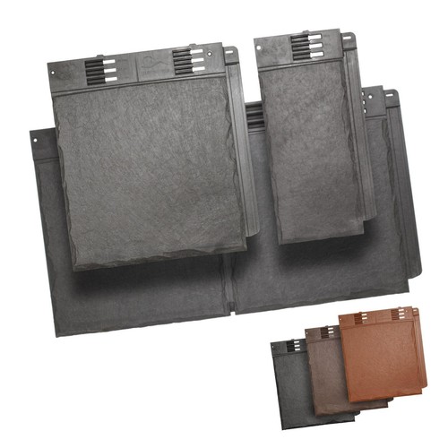Plastic roof tile - roof, envirotile