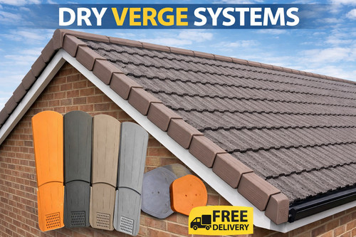 Dry verge end cap - end, easy