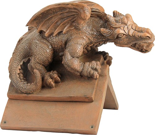 Dragon roof tile finial - dragon,