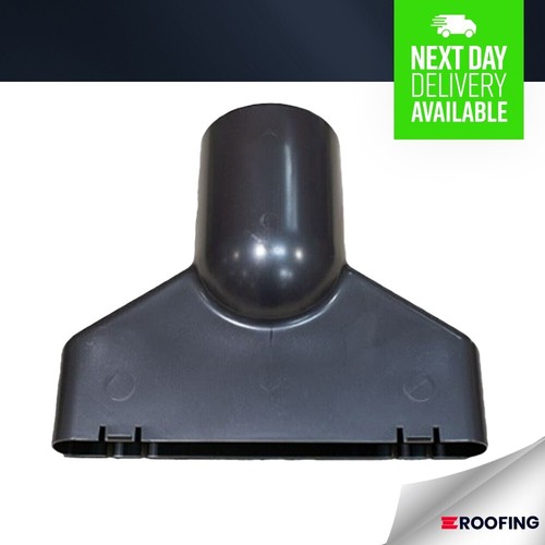 Plain roof tile vent adaptor - vent,