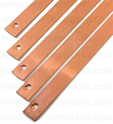 Copper slate roofing straps - roofing,