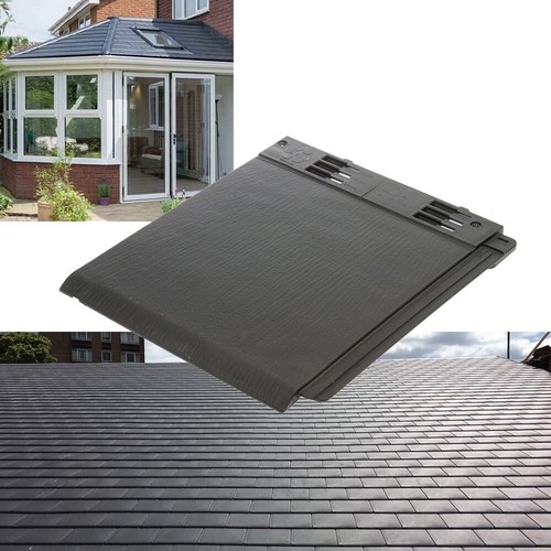 Plastic roof slate tiles - roof,